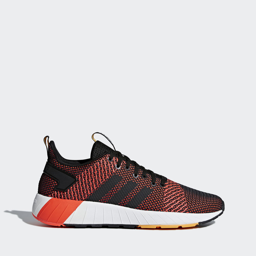 Adidas Questar Byd - αθλητικα παπουτσια ανδρικα - Μαυρα/Ασπρα/Κοκκινα,Μέγεθος: EU 36 – 54 2/3 (790OW